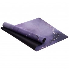 Килимок для йоги Record замшевий 1830x610x3мм, фіолетовий, код: FI-3391-1-S52