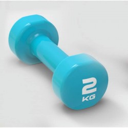 Гантель вінілова LivePro Studio Dumbbell 1x2 кг, блакитний, код: 2020301000040 Гантель вінілова LivePro Studio Dumbbell 1x2 кг, блакитний, код: 2020301000040