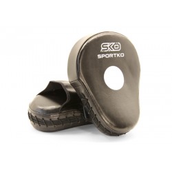 Лапи боксерські Sportko Яблуко прямі, шкіряні, черный, код: 1446-SK Лапи боксерські Sportko Яблуко прямі, шкіряні, черный, код: 1446-SK