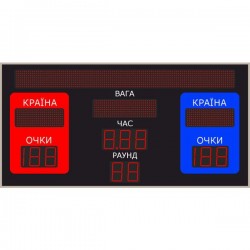 Табло для боксу LedPlay (2020х1020), код: BX1524