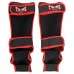 Захист гомілки та стопи дитячий Муай Тай, MМА, Кікбоксинг Twins S, чорний-червоний, код: TW-2023_SBKR Захист гомілки та стопи дитячий Муай Тай, MМА, Кікбоксинг Twins S, чорний-червоний, код: TW-2023_SBKR