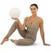 М"яч для пілатесу та йоги Bloom Mini Ball Pilates 20см, білий, код: LB7001-20