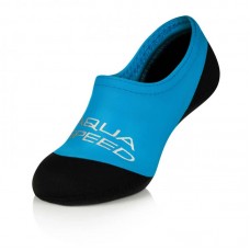 Шкарпетки для басейну дитячі Aqua SpeedNeo Socks, розмір 22-23, чорний-блакитний, код: 5908217661005