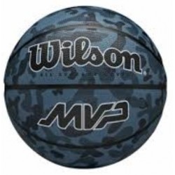 М"яч баскетбольний Wilson MVP Camo BSKT №7, камуфляж синій, код: 097512859035
