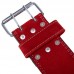 Пояс атлетичний шкіряний Zelart ширина 10см XXL, червоний, код: SB-165159_XXL-S52