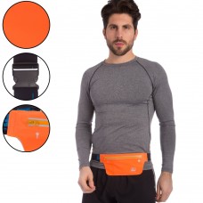 Ремінь-сумка для бігу та велопрогулянки BioGym помаранчевий, код: GA-6334_OR