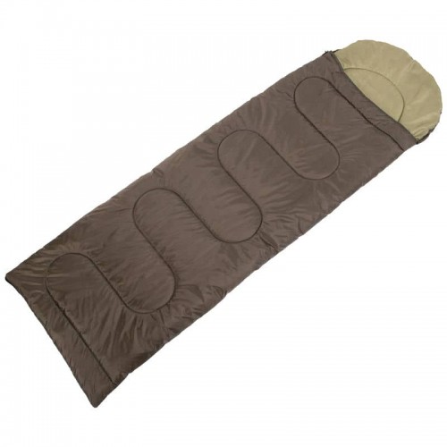 Спальний мішок ковдра Camping з капюшоном, оливкова, код: SY-4142_O-S52 Спальний мішок ковдра Camping з капюшоном, оливкова, код: SY-4142_O-S52