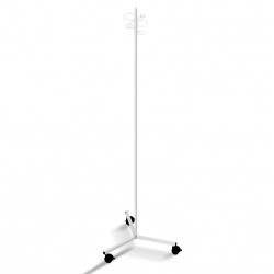 Штатив медичний на колесах для тривалих вливань Атон ШДВ-3Б-К, код: 1848235564-A