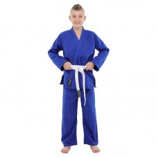 Кімоно для дзюдо Hard Touch розмір 1 (зріст 140), синій, код: CO-7697_1BL Кімоно для дзюдо Hard Touch розмір 1 (зріст 140), синій, код: CO-7697_1BL