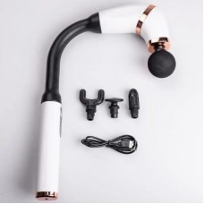 Масажер перкусійний Lugi HP-11-11W 4 насадки, білий, код: HP-11-11W-IN Масажер перкусійний Lugi HP-11-11W 4 насадки, білий, код: HP-11-11W-IN