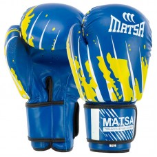 Боксерські рукавиці Matsa 8 унцій, синій, код: MA-7300_8BL Боксерські рукавиці Matsa 8 унцій, синій, код: MA-7300_8BL