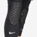 Компресійні наколінники з захистом Nike Pro Strong Leg Sleeves S/M пара, чорний, код: 2024012200300