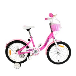 Велосипед дитячий RoyalBaby Chipmunk MM Girls 18", Official UA, рожевий, код: CM18-2-pink-ST