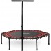 Батут Neo-Sport 11044 FT 127 см, чорний-червоний, код: 5903890604356-IN