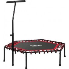 Батут Neo-Sport 11044 FT 127 см, чорний-червоний, код: 5903890604356-IN