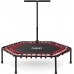 Батут Neo-Sport 11044 FT 127 см, чорний-червоний, код: 5903890604356-IN