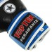Рукавички боксерські TopTen Performance шкіра, 16oz, синій-чорний, код: TOP-041_16BL