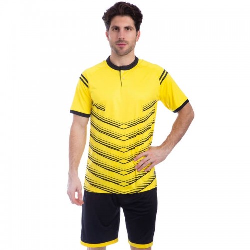 Футбольна форма PlayGame Hatch 2XL (50-52), ріст 180-185, жовтий-чорний, код: CO-1705_2XLYBK
