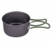 Набір посуду Bo-Camp Explorer 2 Pieces Hard Anodized Anthracite / Green, код: DAS301406-DA