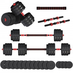 Гантелі з функцією штанги 2в1 Fit-On Pro 73кг, код: 2040-0073