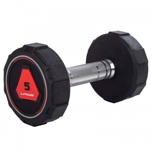 Гантель цільна професійна Li Nuo 1х5кг чорний, код: TA-3618-5-S52 Гантель цільна професійна Li Nuo 1х5кг чорний, код: TA-3618-5-S52