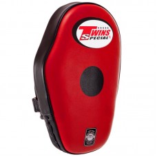 Лапа пряма для боксу та єдиноборств Twins ліва 29x18x6см, червоний-чорний, код: PML-5-L_R Лапа пряма для боксу та єдиноборств Twins ліва 29x18x6см, червоний-чорний, код: PML-5-L_R