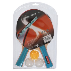 Набір для настільного тенісу Weinixun MT-252 2 ракетки 3 м'ячі, код: MT-252-S52