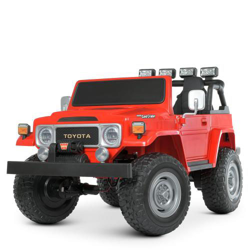 Дитячий електромобіль Bambi Джип M 4968EBLR-3(24V) червоний, код: 6903317537204