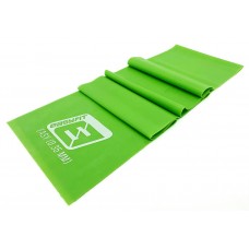 Стрічка латексна для пілатесу та йоги EasyFit 0.35 мм, зелена, код: EF-1672-GN