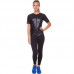 Кофта з коротким рукавом і ефектом сауни жіноча Heatoutfit 3XL (52-54) чорний, код: ST-2115_3XLBK
