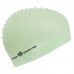 Шапочка для плавання силіконова для дорослих MadWave Pastel зелений, код: M053504_G