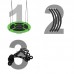 Гойдалка-гніздо кругла 4FIZJO L 100 см Black/Green, код: P-5907739314512