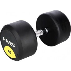 Гантель прогумована HMS HG Pro 1х40 кг, код: M-6421383-IN