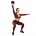Гиря-дзвін чавунна пофарбована Ball Bell LiveUp 4кг, чорний, код: LP8047-9LB-S52