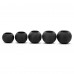 Гиря-дзвін чавунна пофарбована Ball Bell LiveUp 4кг, чорний, код: LP8047-9LB-S52