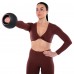 Гиря-дзвін чавунна пофарбована Ball Bell LiveUp 4кг, чорний, код: LP8047-9LB-S52