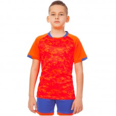 Футбольна форма підліткова PlayGame Lingo розмір 28, ріст 135-140, помаранчевий-синій, код: LD-5021T_28ORBL