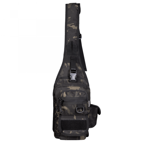 Сумка Camotec Gunner Sling 2.0, 90х170х280 мм, мультікам чорний, код: 2908010158545