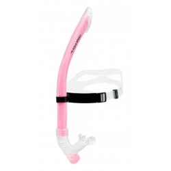 Дихальна трубка для снорклінгу дитяча Aqua Speed Comet Junior рожежевий-чорний, код: 5905718611195