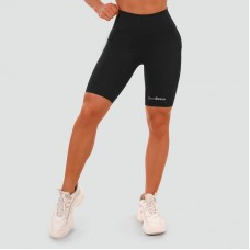 Шорти жіночі GymBeam Biker Black XXL, чорний, код: 8586024628076