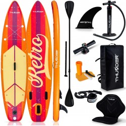 Надувна SUP дошка (Сапборд) Thunder Retro 320, код: Retro-IN Надувна SUP дошка (Сапборд) Thunder Retro 320, код: Retro-IN