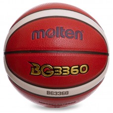 М"яч баскетбольний Molten №7 PU помаранчевий, код: B7G3360-S52 М"яч баскетбольний Molten №7 PU помаранчевий, код: B7G3360-S52