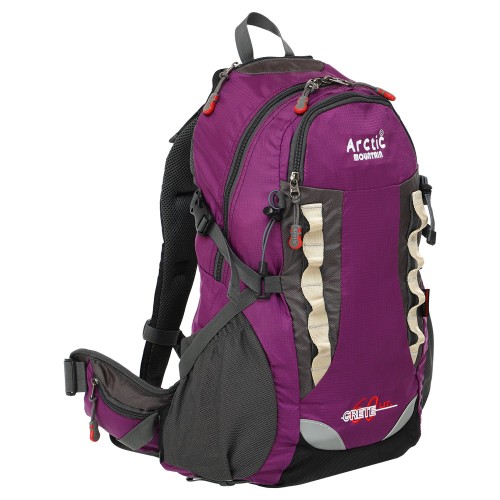 Рюкзак спортивний з каркасною спинкою Mountain Arctic 35л, фіолетовий, код: 8810-Arctic_V