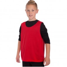 Манишка для футболу юніорська PlayGame червоний, код: CO-5541_R Манишка для футболу юніорська PlayGame червоний, код: CO-5541_R