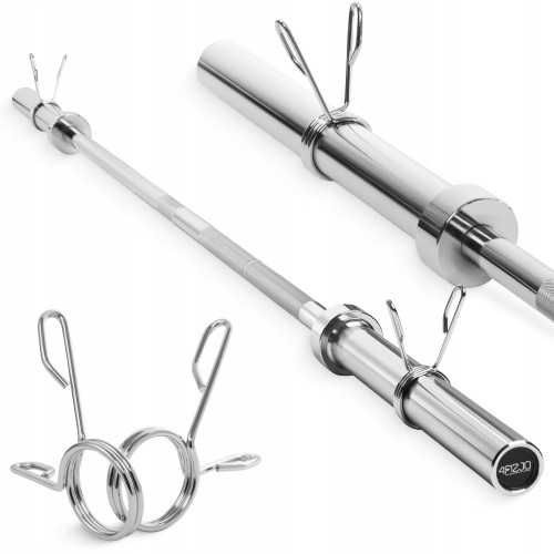 Гриф для штанги прямий олімпійський 4Fizjo 220 см, 50 мм, код: P-5905973401197