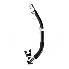 Трубка для дайвінгу Mares Rebel Dry чорно-бiла, код: 2023111410696