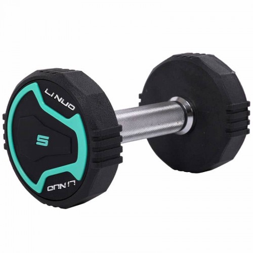 Гантель цільна професійна Li Nuo 1х5кг чорний, код: TA-3614-5-S52 Гантель цільна професійна Li Nuo 1х5кг чорний, код: TA-3614-5-S52