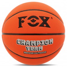 М"яч баскетбольний PU Fox Campion Team Indoor/Outdoor №7 помаранчевий, код: BA-8705