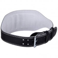 Пояс атлетичний шкіряний Zelart ширина 15см XL чорний, код: SB-165053_XL-S52