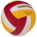 М"яч волейбольний PlayGame Hard Touch №5 PU жовтий-червоний, код: VB-3133_R-S52